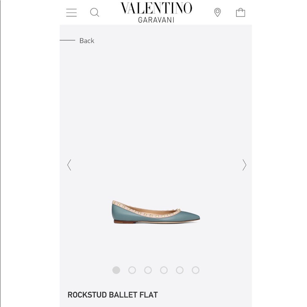 Valentino Garavani Rockstud ballet flat - Picture 2 of 8